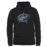 Men's Columbus Blue Jackets Rinkside Pond Hockey Pullover Hoodie - Black,baseball caps,new era cap wholesale,wholesale hats